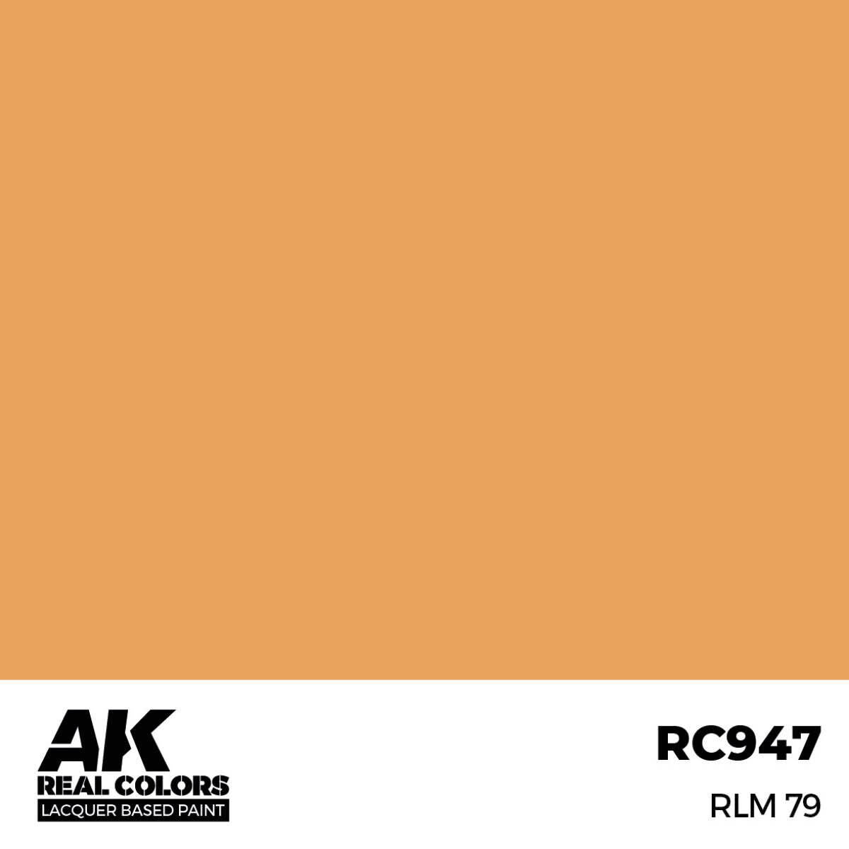 AK Interactive Real Colors: RLM 79 - 17ml Lacquer Paint AK Interactive