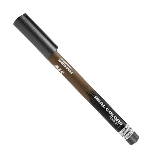 AK Interactive Real Colors Markers: Brown - Acrylic Paint Marker AK Interactive