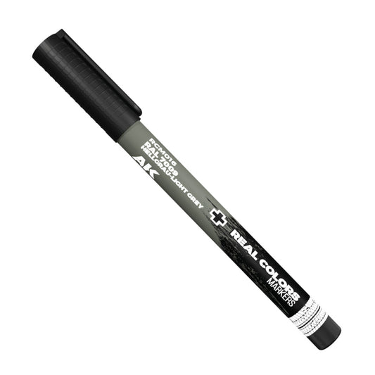 AK Interactive Real Colors Markers: RAL 7009 Hellgrau-Light Grey - Acrylic Paint Marker AK Interactive