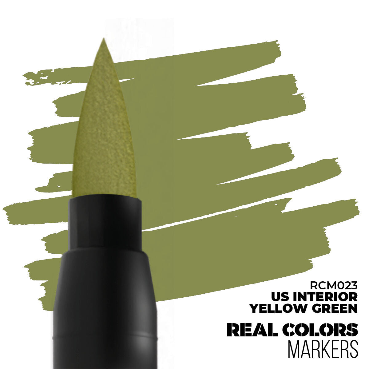 AK Interactive Real Colors Markers: US Interior Yellow Green - Acrylic Paint Marker AK Interactive