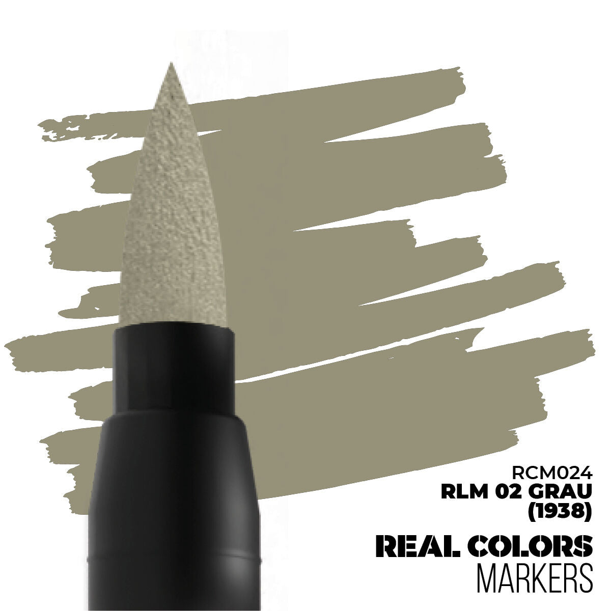 AK Interactive Real Colors Markers: RLM 02 Grau (1938) - Acrylic Paint Marker AK Interactive