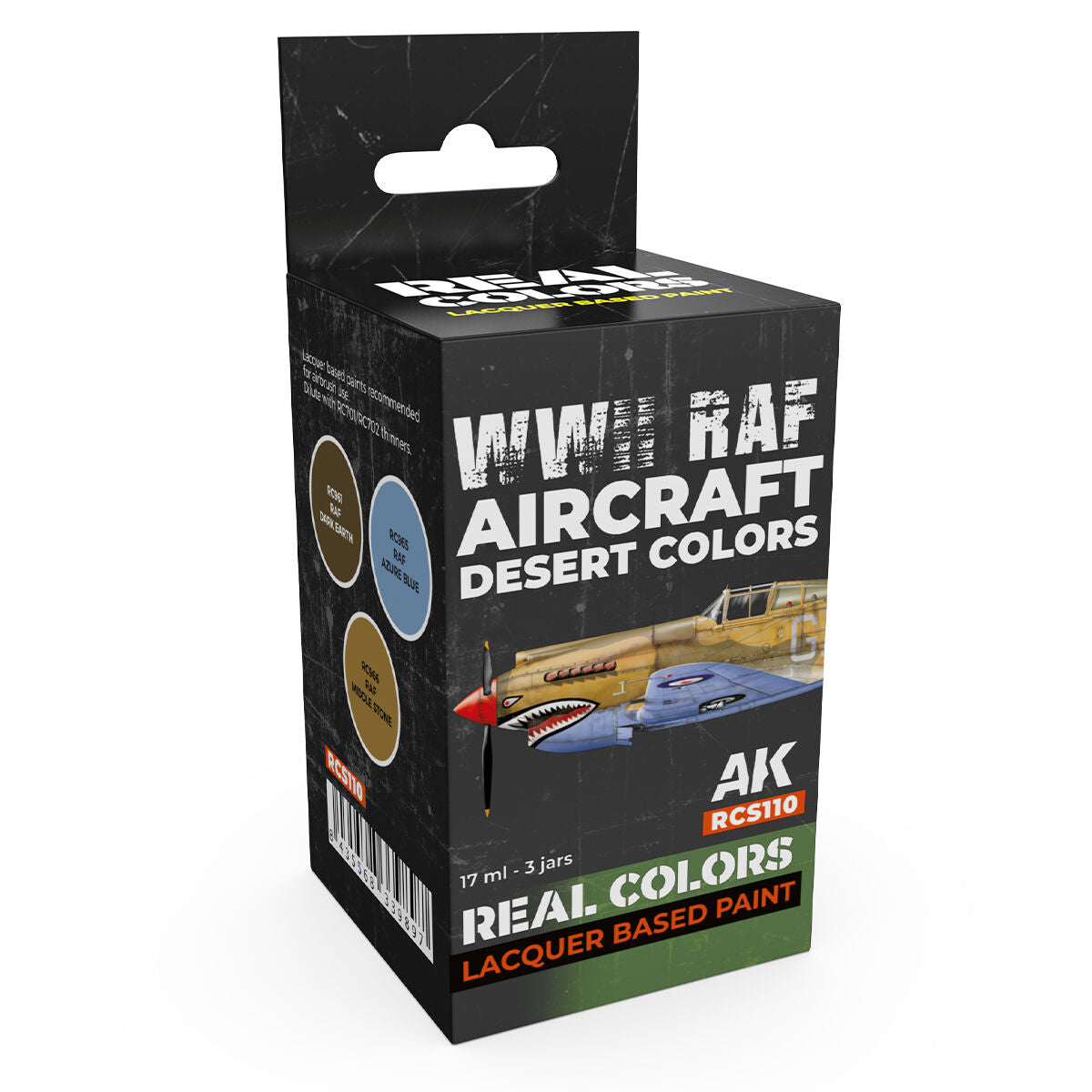 AK Interactive Real Colors Set: WWII RAF Aircraft Desert Colours AK Interactive