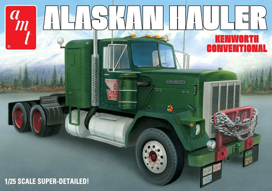 AMT 1/25 Alaskan Hauler Kenworth Tractor Plastic Model Kit AMT
