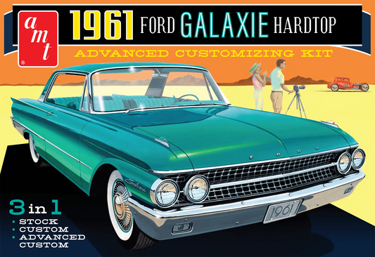 AMT 1/25 1961 Ford Galaxie Hardtop Plastic Model Kit AMT