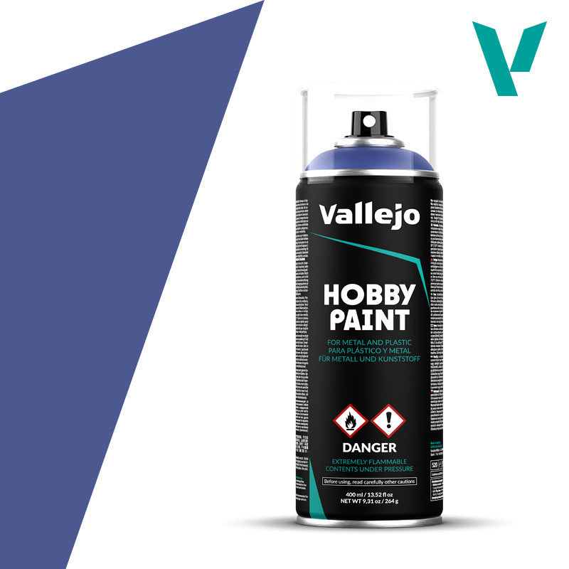 Vallejo Aerosol Ultramarine Blue 400ml Hobby Spray Paint Vallejo