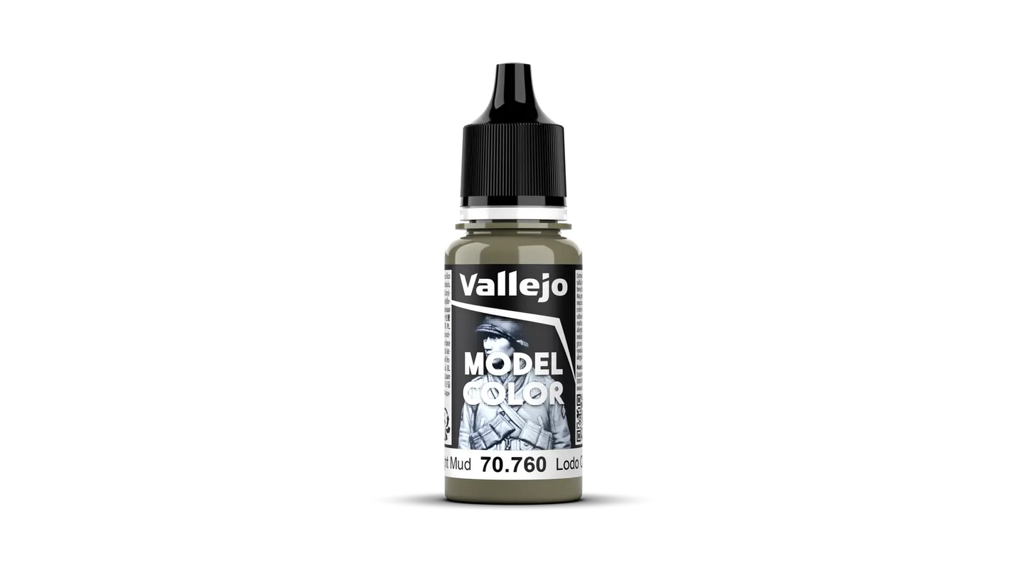 Vallejo Model Color: #103 - Light Mud - 18 ml Matt Acrylic Paint Vallejo