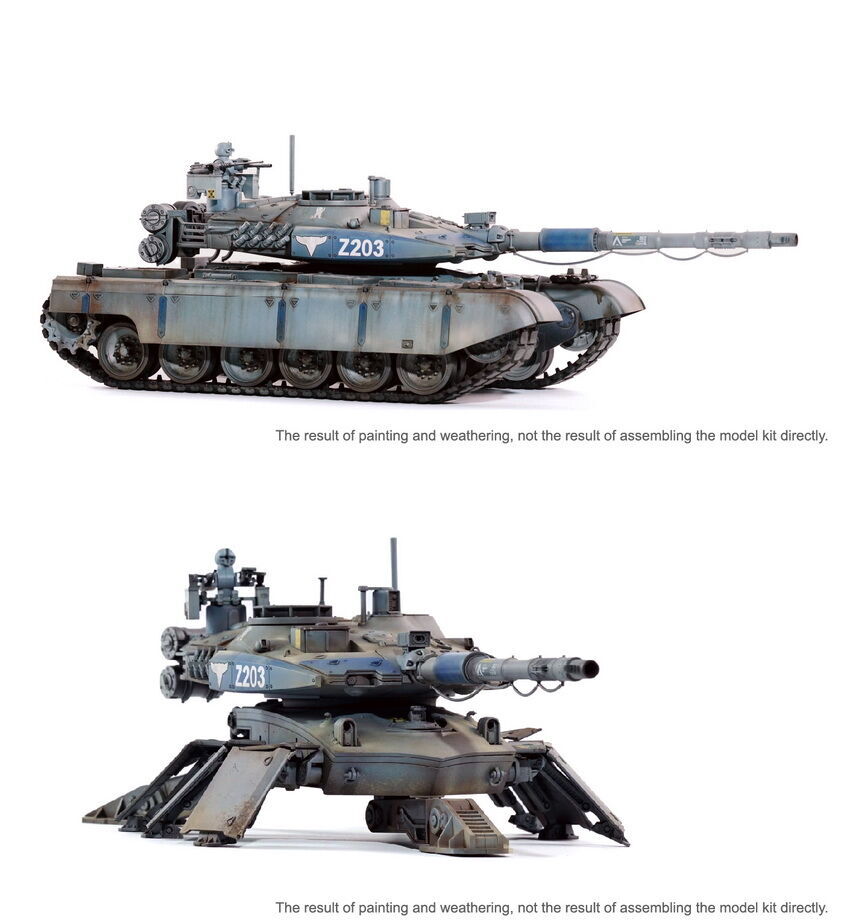 Border Model 1/35 Grizzly Battle Tank Plastic Model Kit Border Model