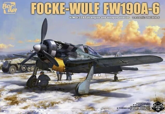Border Model 1/35 Focke-Wulf FW-190A-6 Plastic Model Kit Border Model