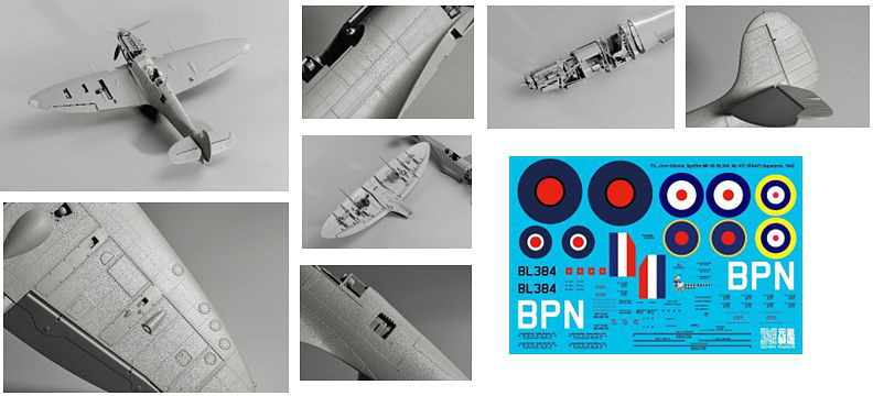 Border Model 1/35 Supermarine Spitfire Mk.Vb Plastic Model Kit Border Model