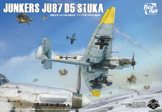 Border Model 1/35 Junkers Ju 87 D5 Stuka Plastic Model Kit Border Model