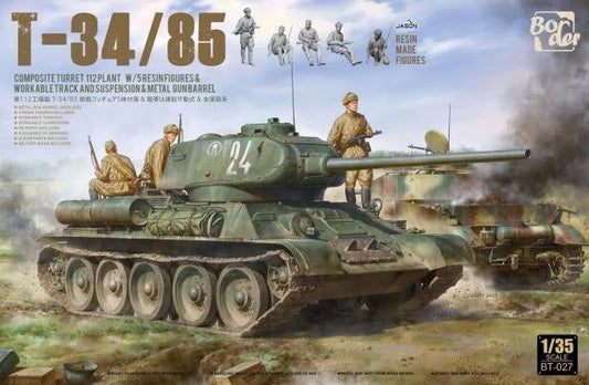 Border Models 1/35 T-34/85 Composite Turret 112 Plant Plastic Model Kit Border Model