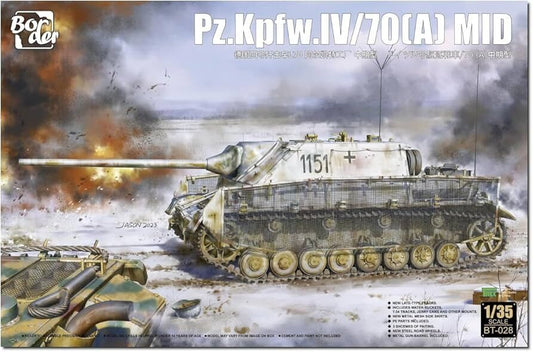 Border Models 1/35 Pz.Kpfw. IV L/70(A) Mid Plastic Model Kit Border Model