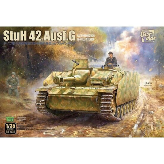 Border Model 1/35 StuH 42 Ausf. G Late Production w/full interior Plastic Model Kit Border Model