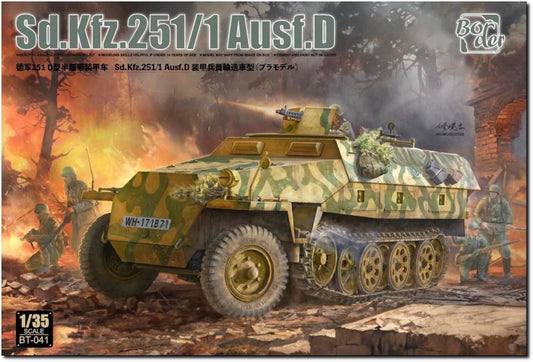 Border Model 1/35 Sd.Kfz.251/1 Ausf.D Plastic Model Kit Border Model