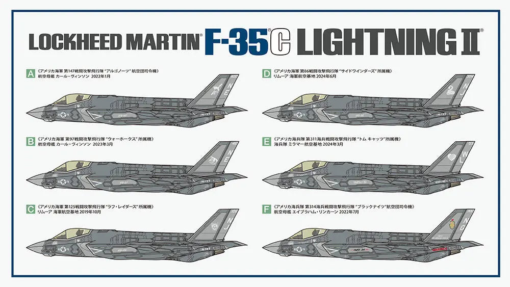 Tamiya 1:48 Lockheed Martin  F-35C Lightning II Tamiya