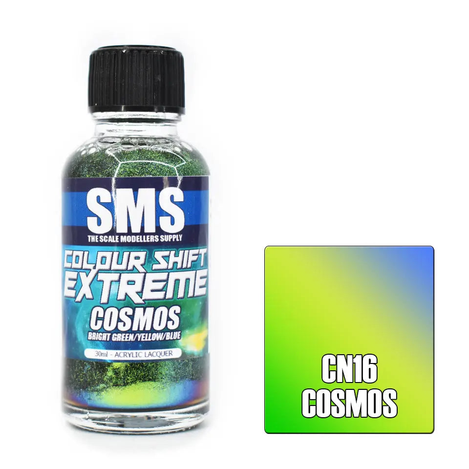 SMS Colour Shift Extreme COSMOS (BRIGHT GREEN/YELLOW/BLUE 30ml The Scale Modellers Supply