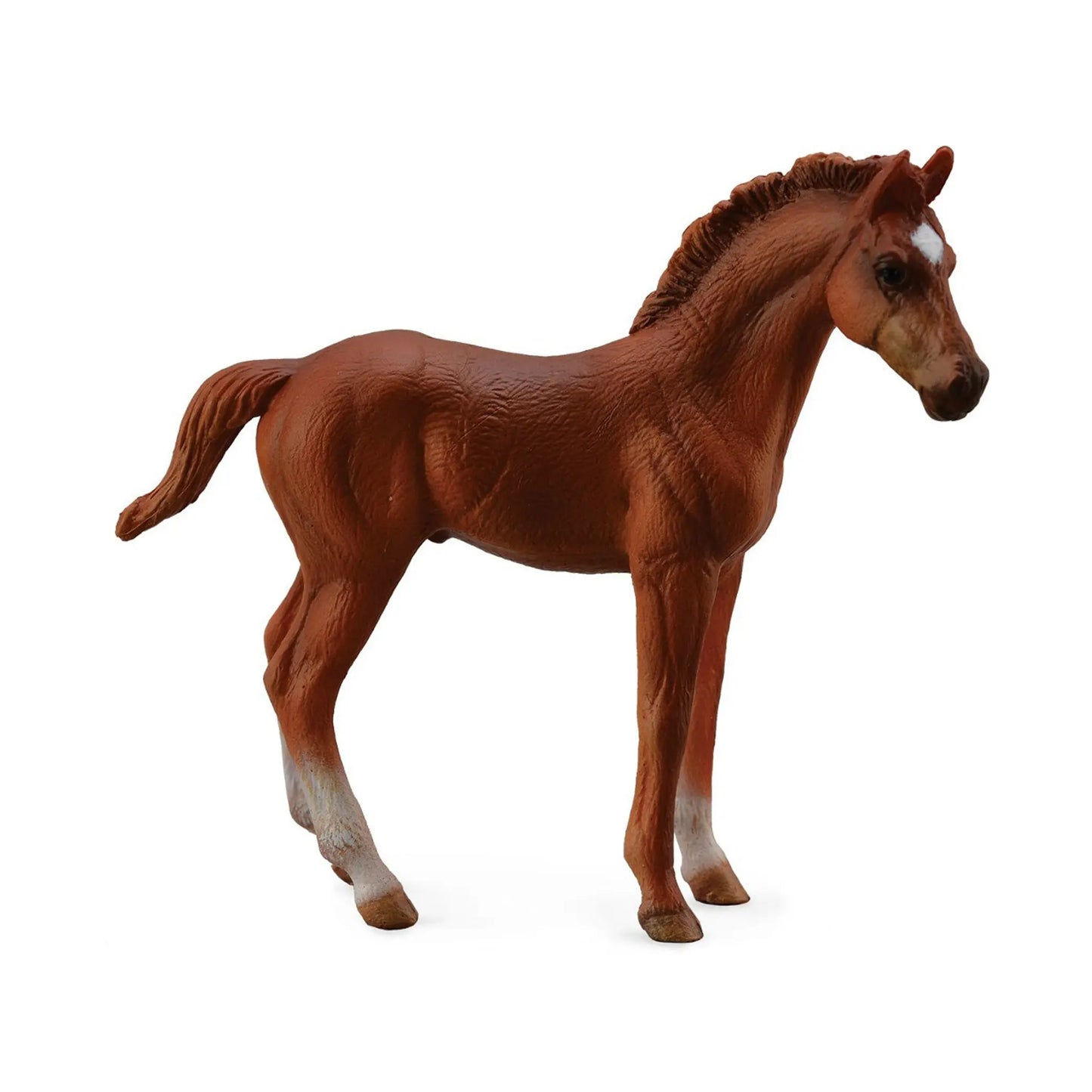 CollectA Throughbred Foal Standing Chestnut CollectA