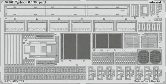 Eduard 1/35 Typhoon K Photo etched parts Eduard