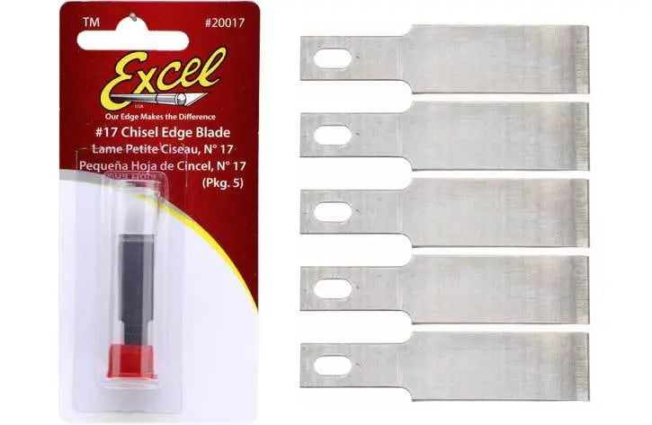 Excel #1 Chisel Blades B17 (5) Excel