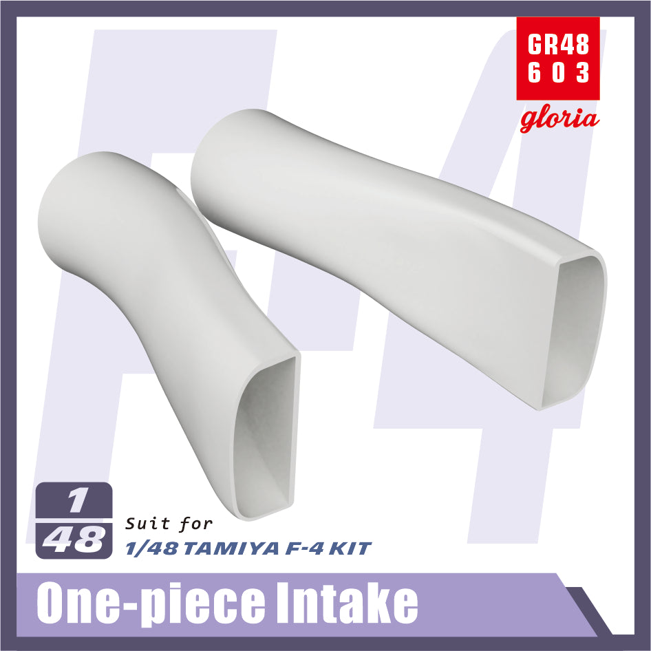 Gloria  1/48 F-4 Phantom One-piece Intake E.T. Model