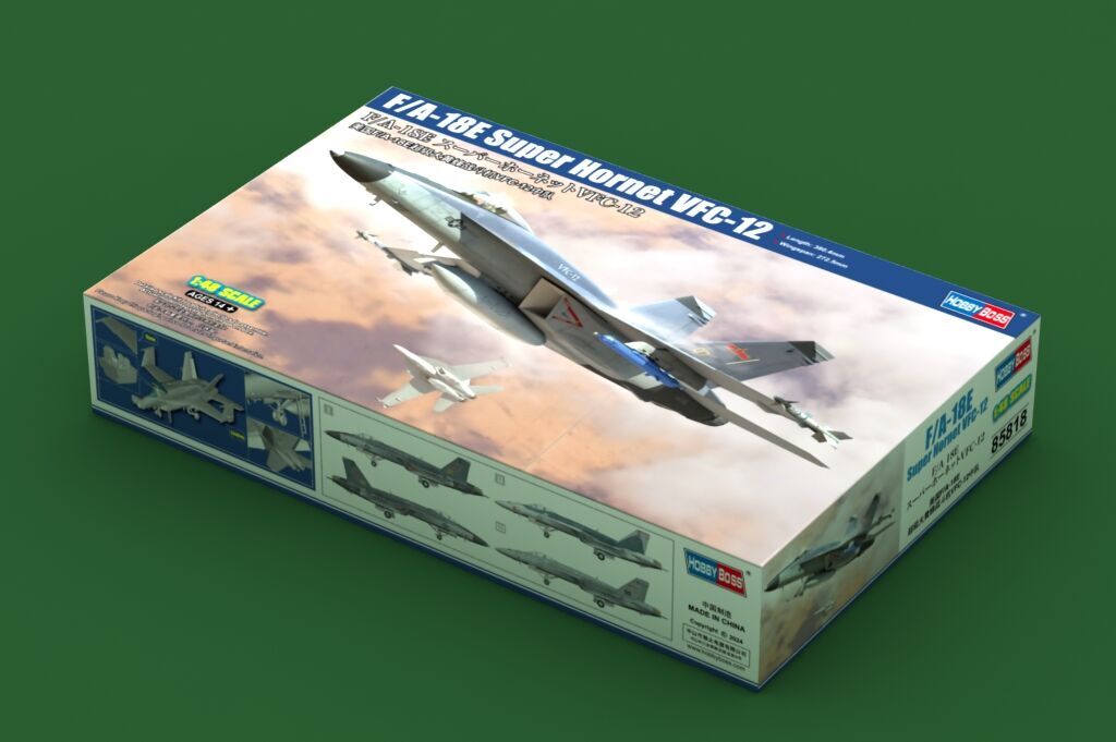 HobbyBoss 1/48 F/A-18E Super Hornet VFC-12 Plastic Model Kit