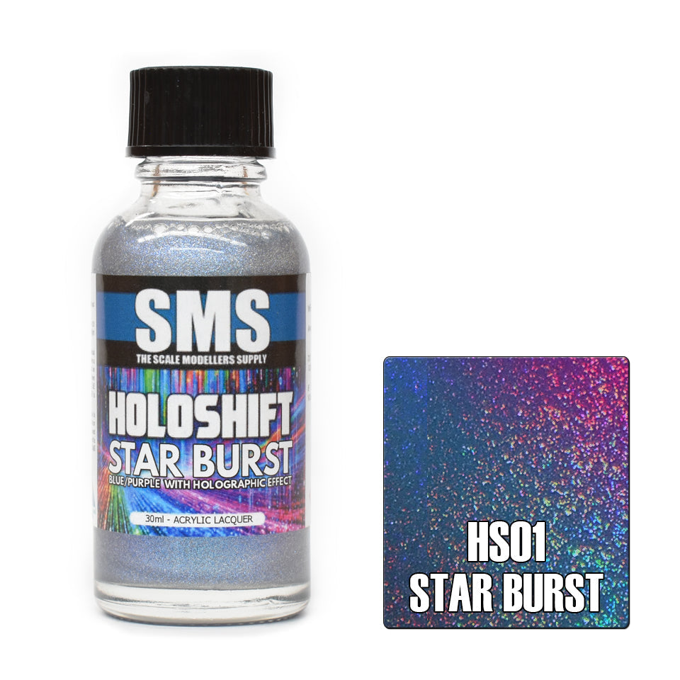 SMS Holoshift STAR BURST (BLUE/PURPLE/HOLO) 30ml The Scale Modellers Supply