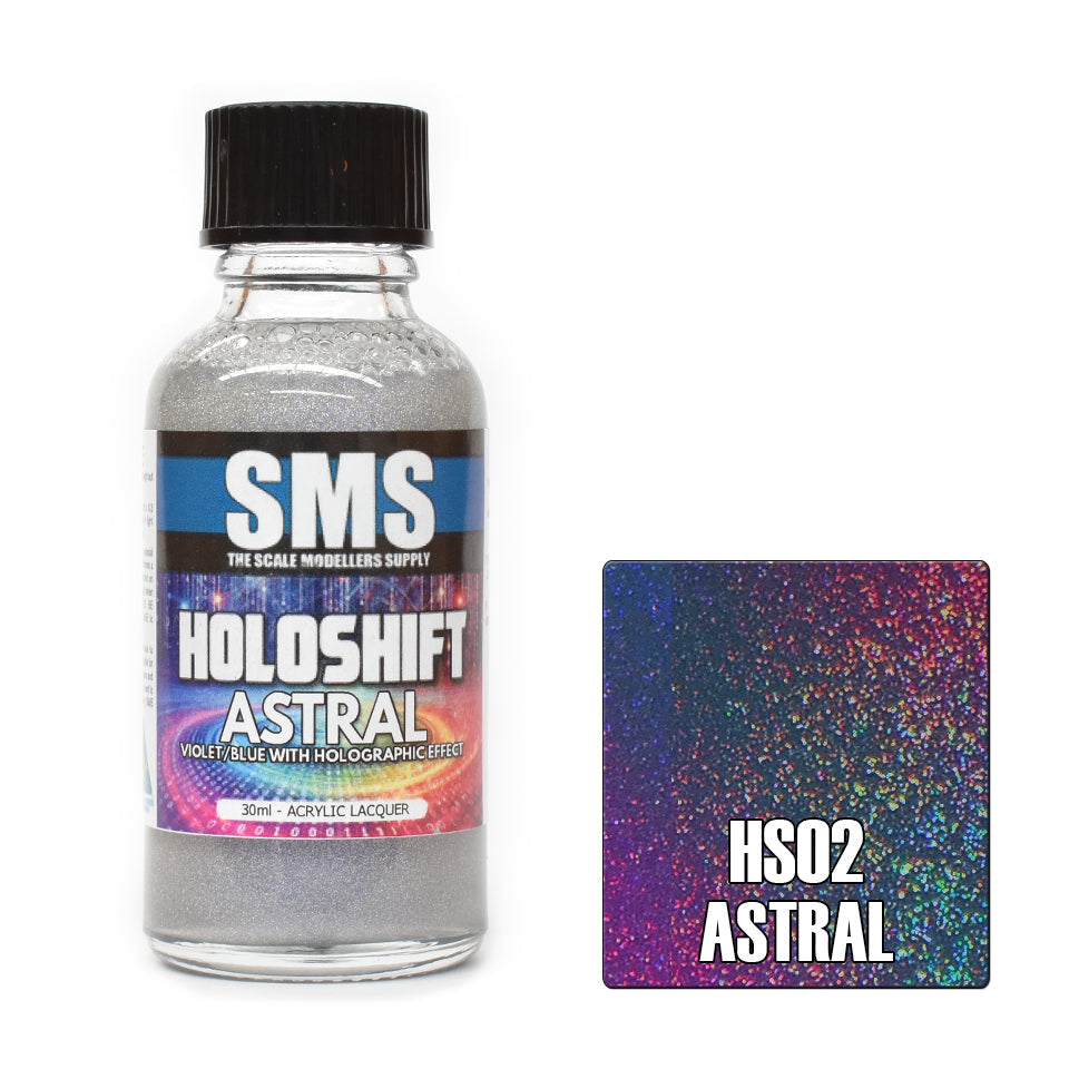 SMS Holoshift ASTRAL (VIOLET/BLUE/HOLO) 30ml The Scale Modellers Supply