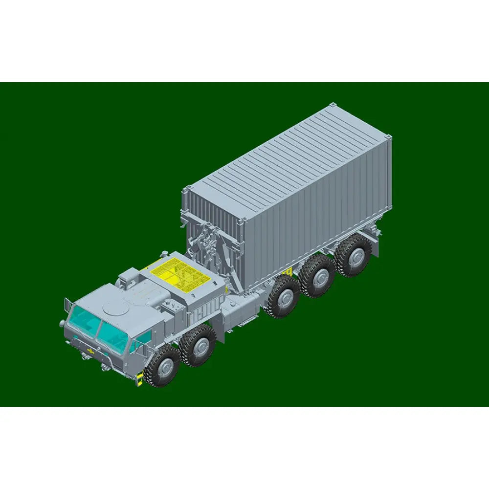 I Love Kit 1/35 LVSR MKR18 Cargo with 20ft Container Plastic Model Kit I Love Kit