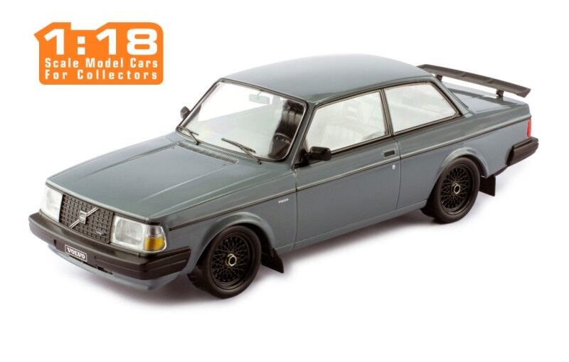 IXO Models 1/18 VOLVO 240 TURBO "CUSTOM" 1986 - GREY