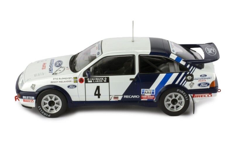 IXO Models 1/24 Ford Sierra RS Cosworth #4 S.Blomquist - B.Melander  Rally 1000 Lakes 1988 IXO Models