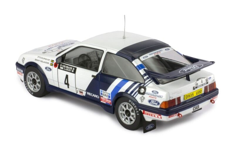 IXO Models 1/24 Ford Sierra RS Cosworth #4 S.Blomquist - B.Melander  Rally 1000 Lakes 1988 IXO Models