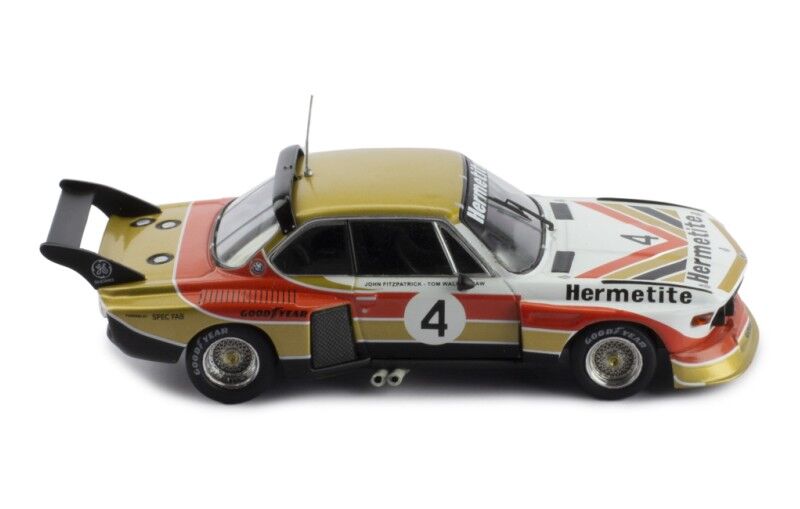IXO Models 1/43 BMW 3.5 CSL GR.5# 4 J.Fitzpatrick - T.Walkinshaw 6H Silverstone 1976