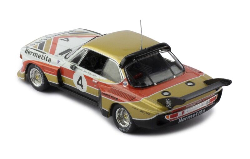 IXO Models 1/43 BMW 3.5 CSL GR.5# 4 J.Fitzpatrick - T.Walkinshaw 6H Silverstone 1976