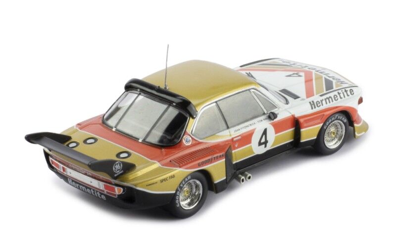 IXO Models 1/43 BMW 3.5 CSL GR.5# 4 J.Fitzpatrick - T.Walkinshaw 6H Silverstone 1976