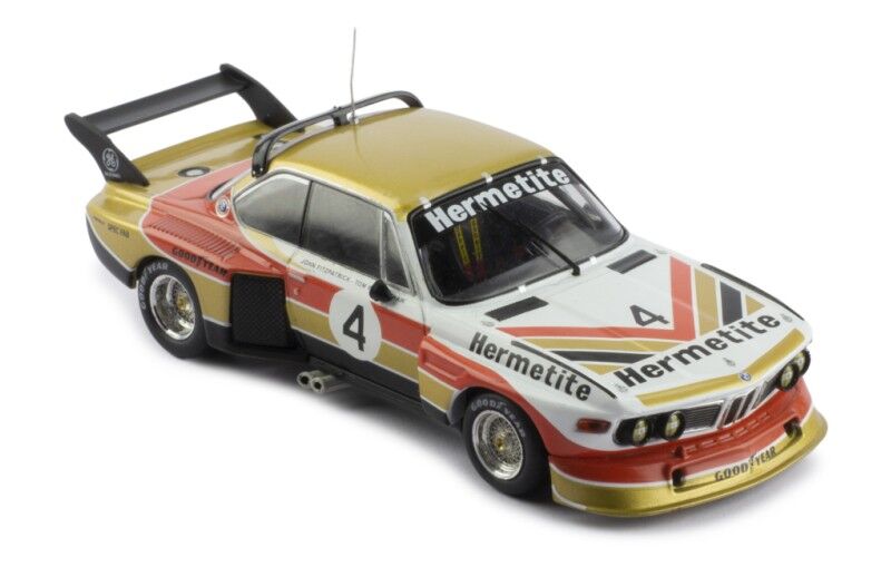 IXO Models 1/43 BMW 3.5 CSL GR.5# 4 J.Fitzpatrick - T.Walkinshaw 6H Silverstone 1976