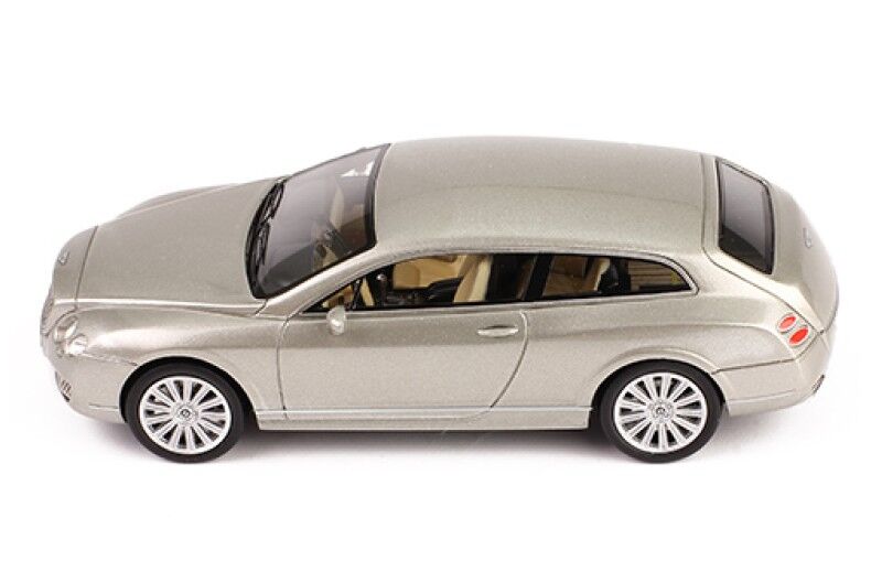 IXO Models 1/43 BENTLEY CONTINENTAL FLYING STAR 2010 GREY