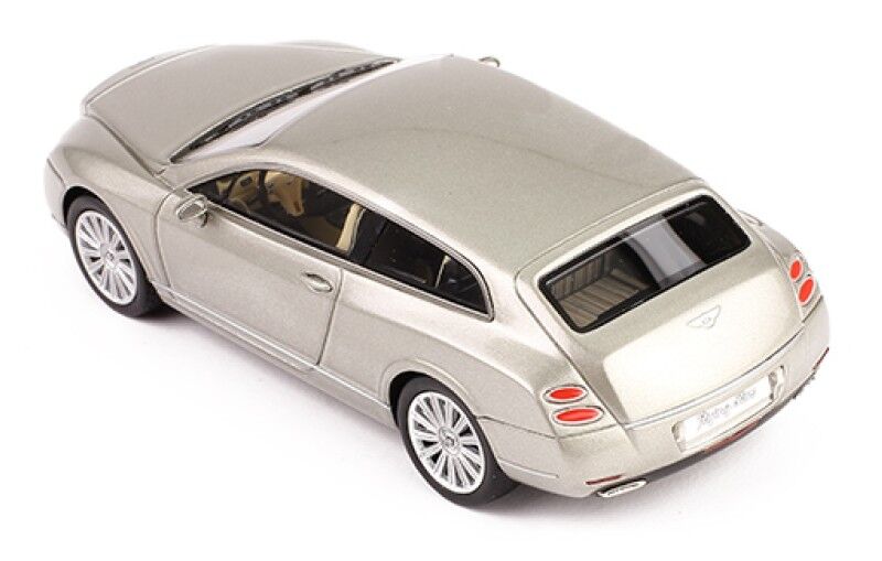 IXO Models 1/43 BENTLEY CONTINENTAL FLYING STAR 2010 GREY