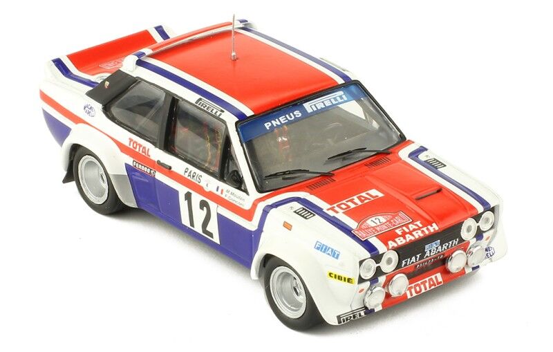 IXO Models 1/43 Fiat 131 Abarth #12 M.Mouton-F.Conconi Rally Monte-Carlo 1979