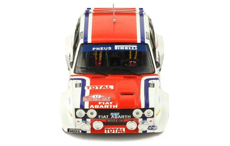 IXO Models 1/43 Fiat 131 Abarth #12 M.Mouton-F.Conconi Rally Monte-Carlo 1979