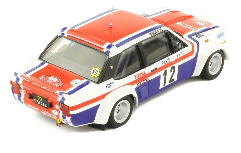 IXO Models 1/43 Fiat 131 Abarth #12 M.Mouton-F.Conconi Rally Monte-Carlo 1979