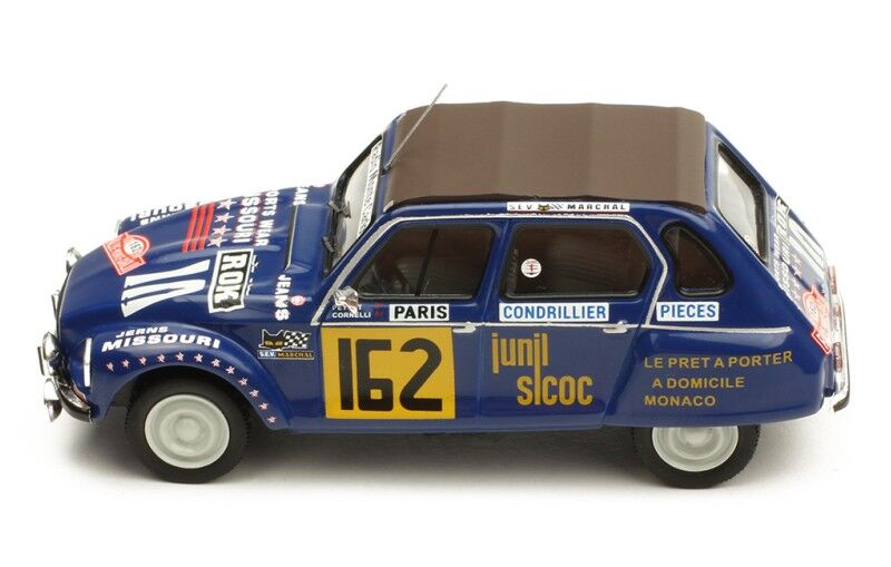 IXO Models 1/43 Citroen Dyane #162 Peyret-Comelli Rally Monte Carlo 1978