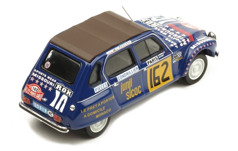IXO Models 1/43 Citroen Dyane #162 Peyret-Comelli Rally Monte Carlo 1978