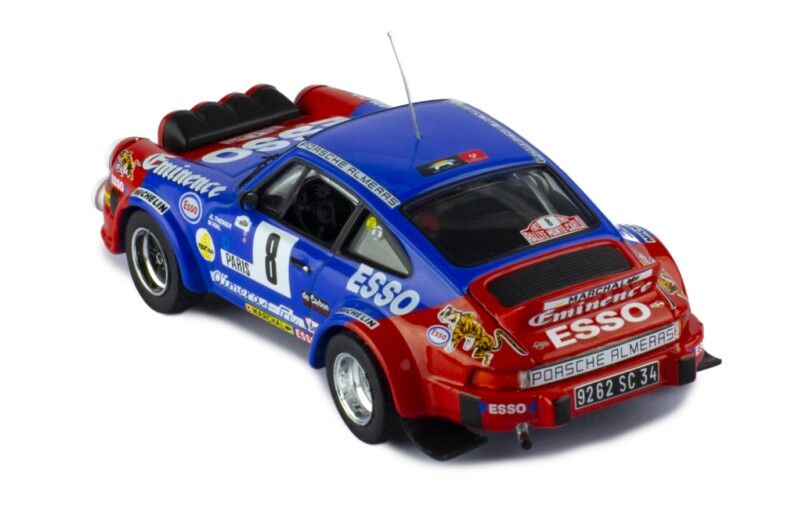 IXO Models 1/43 Porsche 911 SC #8 J-L.Therier - M.Vial Rallye Monte-Carlo 1982 IXO Models