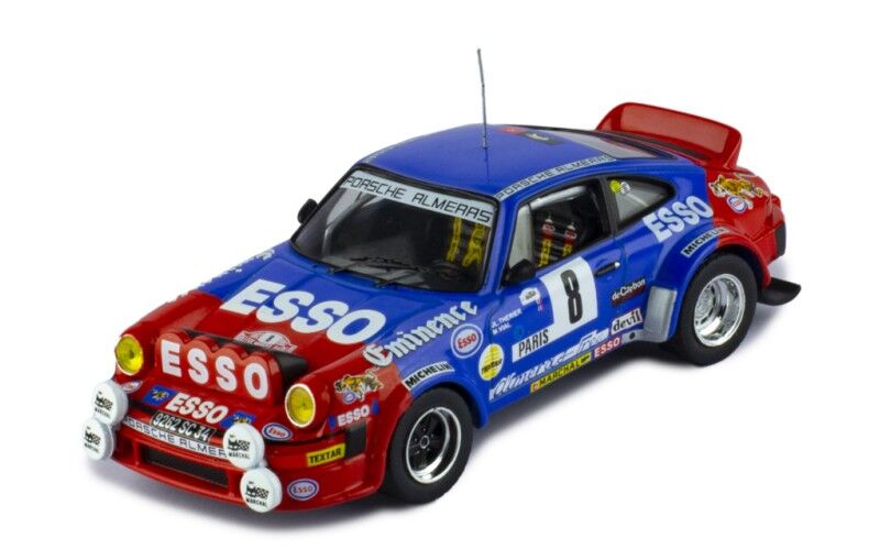 IXO Models 1/43 Porsche 911 SC #8 J-L.Therier - M.Vial Rallye Monte-Carlo 1982 IXO Models