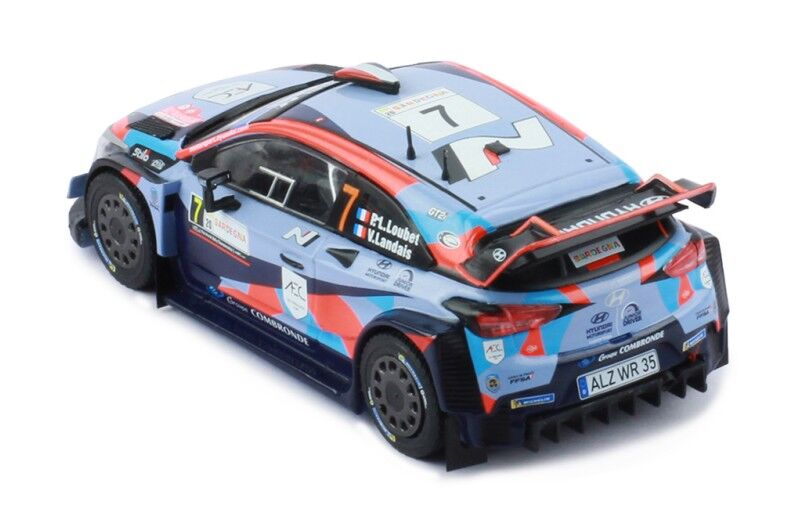 IXO Models 1/43 Hyundai i20 Coupe WRC #7 P-L. Loubet - V.Landais Rally Sardegna 2020