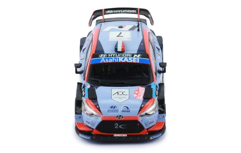 IXO Models 1/43 Hyundai i20 Coupe WRC #7 P-L. Loubet - V.Landais Rally Sardegna 2020