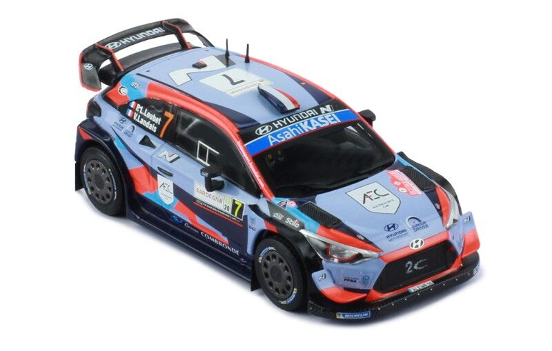 IXO Models 1/43 Hyundai i20 Coupe WRC #7 P-L. Loubet - V.Landais Rally Sardegna 2020
