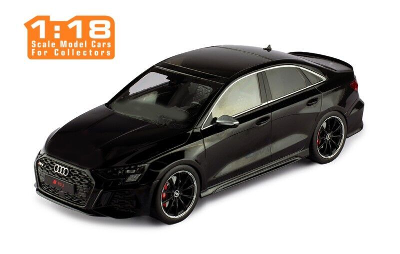 IXO Models 1/18 AUDI RS3 (8Y) Limousine 2022 Black IXO Models