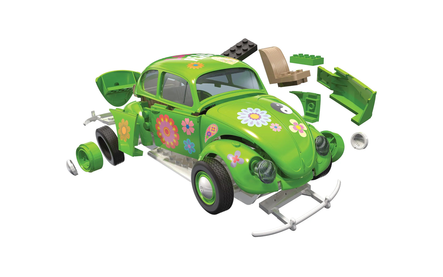 Airfix Quickbuild VW Beetle 'Flower Power'