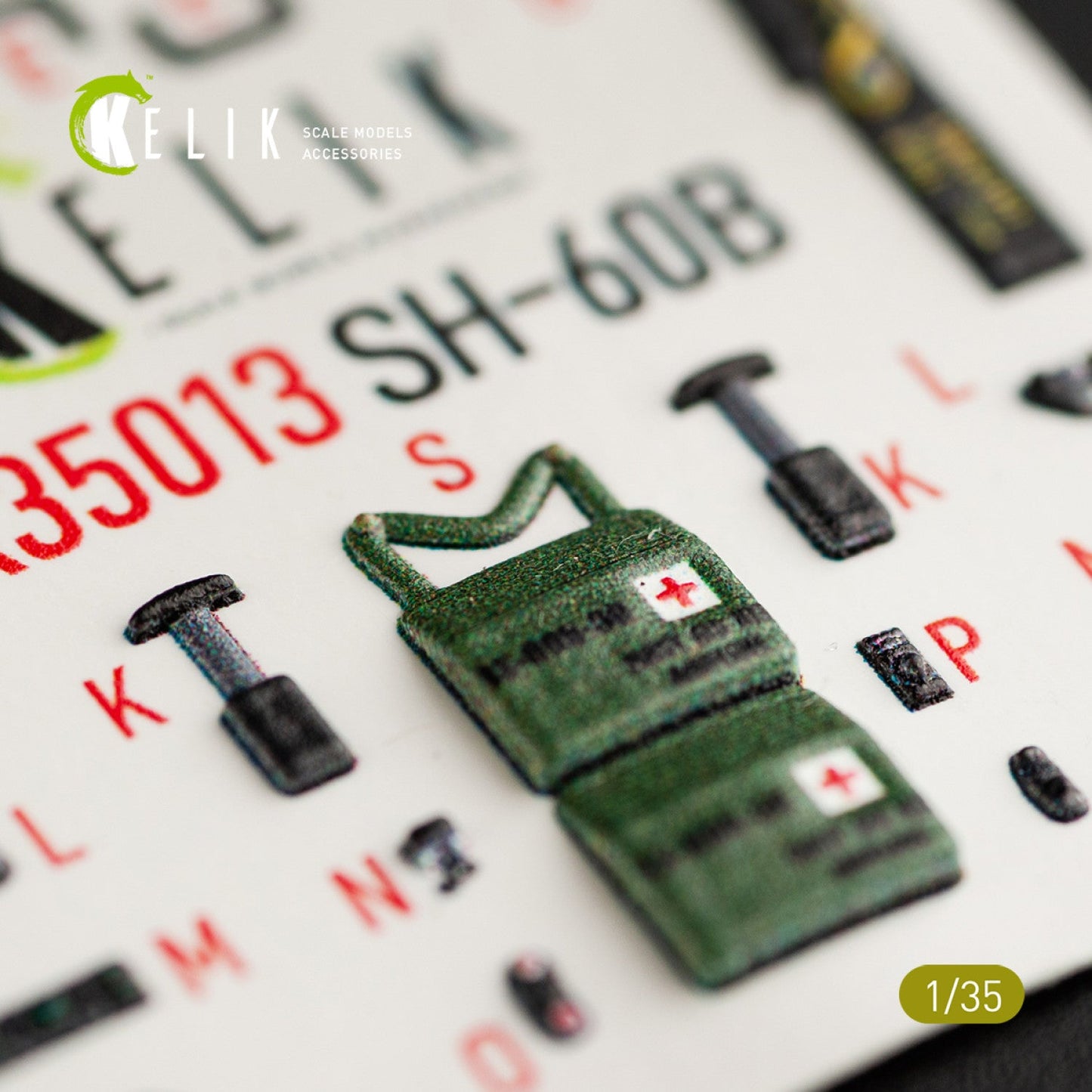 Kelik 1:35 SH-60B interior 3D decals for Kitty Hawk / Zimimodel Reskit